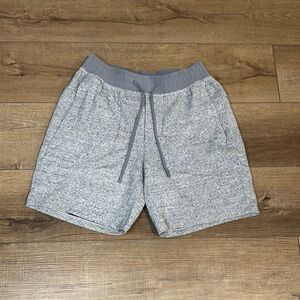 lululemon Heather Gray 5” inseam steady state shorts